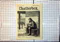 Original Old Antique Print Uncle Frank Reading Letter Log Cabin Horse 1889 19th
