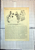 Old Print Frenchmen British Workman Bloomin Germans Name Greyhounds 1905 20th