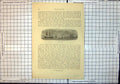 Original Old Antique Print In Downs Ships Yachts Sea Barbican Sandwich