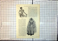 Antique Old Print Pretty Blouse New Ball Dress Tea Gown Tailor Built Costume