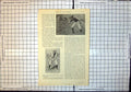 Antique Old Print How Play Hockey Cross Cut Between Feet Behind Back Lunge