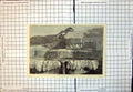 Original Old Antique Print The Tattooed Basin Tarata Water Fall Rocks 1873 19th