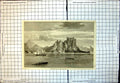 Original Old Antique Print Bream Head North East Coast Ships 1863 Victorian