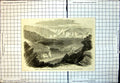 Old Print Dunstan Upper Town Hartley Lower Town Manukerekia Molyneux 1863 19th