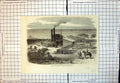 Old Antique Print Boiling Down Sheep Australia Men Working Barrels 1868 19th