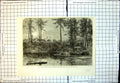 Antique Old Print First Breaking Ground Lake Huron Ontario Ship Canal 1866 19th