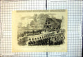 Old Funeral Canadian Volunteers Killed Skirmish Fenians Cemetery 1866 Victorian