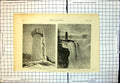 Old Print Falls Niagara Terrapin Tower Blown Up Horseshoe Prile Rock 1873 19th