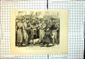 Antique Print War Reading War Telegrams Nevsky Prospect St Petersburg 1877 19th