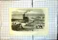 Old Antique Print Boiling Down Sheep Station Australia Pens Barrels 1868 19th