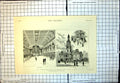 Antique Print Centennial Hall Sydney New South Wales Interior Exterior 1890