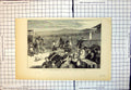 Old Antique Print Racing Rome Gendarmes Urban Guards Clearing Course 1873 19th