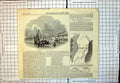 Old Print Opening Vicenza Venice Railway Plan Action Point Obligado 1846 19th