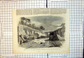 Old Scene Railway Accident Winchburgh Edinburgh Glasgow Railway 1852 Victorian