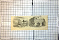 Original Old Antique Print Lewes Priory St Botolphs Priory Colchester