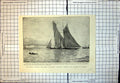 Old Channel Yacht Race Dover Boulogne Collision Valkyrie Vendetta 189 Victorian