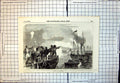 Old Capt Hewlett Hms Edinburgh Directing Snapper Stork Gun Boats 1856 Victorian