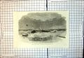 Antique Print Wreck Polyphemus F Hautsholmen Lighthouse Coast Jutland 1856 19th