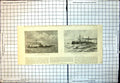 Old Print Hms Victoria Ashore Greece German Ironclad Empress Augusta 1892 19th
