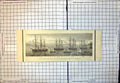 Antique Print Detached Squadron Moreton Bay Queensland Inconstant 1881 1892