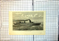 Original Old Antique Print Lighning Torpedo Vessel 1877 19th Century