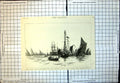 Antique Old Print Start Southend Jubilee Yacht Race Round United Kingdom 1887