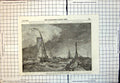 Old French Lugger Running Into Calais Ew Cooke Ex Royal Academy 1854 Victorian