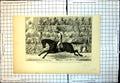 Old Print Sketches India Preliminary Canter Up Country Race Meeting 1872 19th