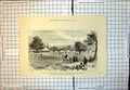 Old Print Afghan Peace Negotiations Camp Ameer Yakoob Khan Gundamuk 1879 19th