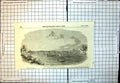 Original Old Antique Print Wrought Iron Railway Bridge Across Nile Benha 1856
