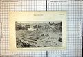 Original Old Antique Print Advance Dongola First Brigade Bivouacked Barji 1896
