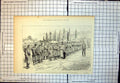 Old Servian Troops Divine Service Kissing Cross Before Marching Front
