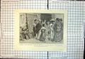 Antique Print Returned War Wounded Hero Tea House Relating Experiences 1904