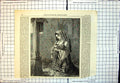 Antique Old Print Mothers Prayer F Wyburd Exhibition British Institution 1867