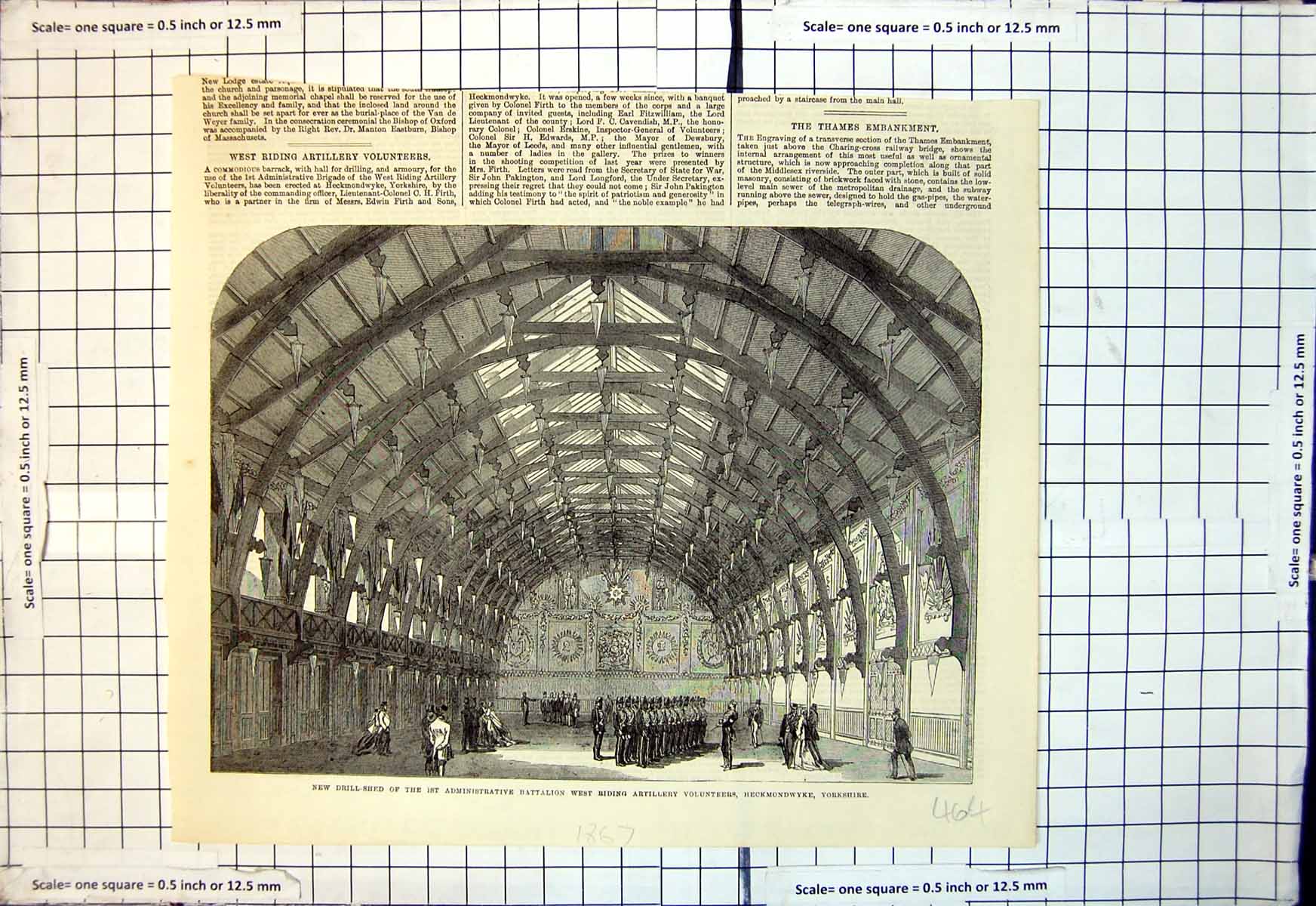 Old New Drill Shed Admin Battalion West Riding Artillery Volunteers18 Victorian
