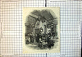 Original Old Antique Print Interior Cottage Aardal Stavanger Fjord Norway 1887
