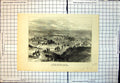 Original Old Antique Print War Valley Lom Artist Illustrated London News 1877
