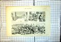 Old Crisis Bulgaria Populace Driving Away Montenegrins Peasants 1886 Victorian