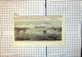 Old Print Visit Prince Princess Wales Sweden Ulricksdal Home King Sweden