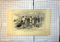 Old Civil War Spain Republicans Carlists Fraternising Armistice 1874 Victorian