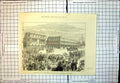 Antique Print Building Turkish Parliament Hs Sittings Constantinople 1877 19th