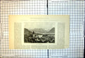 Old Print Holiday Resorts Continent Thun Switzerland Lake Mountains 1886 19th