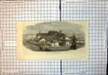 Original Old Antique Print Ships Sea New Dry Dock Rio De Janeiro 1868 Victorian