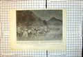 Old Print Rising Rhodesia Reconnoitring Night Selundi Range C Fripp 1896 19th