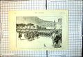 Old Print Parade Highland Companies Capetown Volunteers South Africa 1889 19th