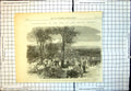 Old Print War Austrian Siers Cutting Woods Florisdorf Defence Vienna 186 19th