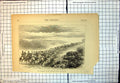 Original Old Antique Print Retreat Emperor From Gravelotte Siers Horseback 1870