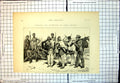 Old Print Digging Diamonds Cape Colony Natives Before Working Mines 1873 19th