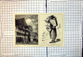 Original Old Antique Print Harz Mountains Street Goslar Slaves Harz 1873 19th