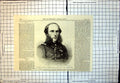 Old Print Vice Admiral Tegethf Commander Austrian Fleet Battle Lissa 1866 19th